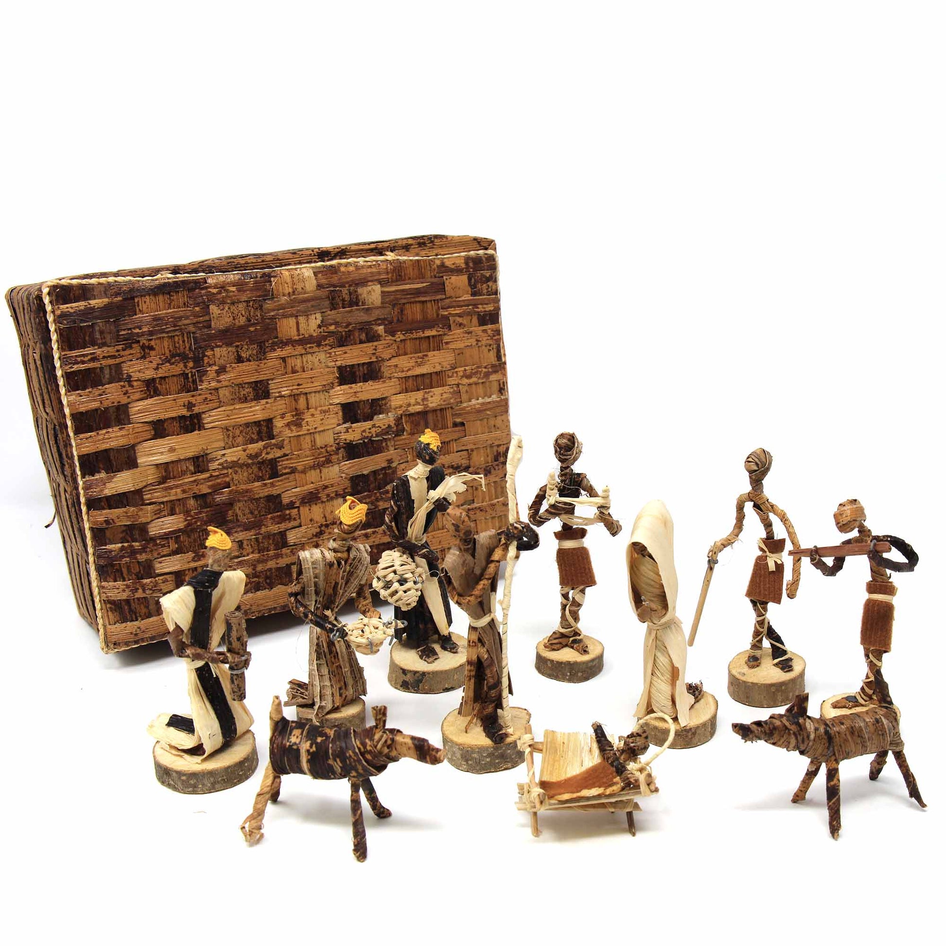 Banana Fiber Nativity Set - Esther Kariuki    Home Decor Supply | Online Retail | ShoreShopper.com