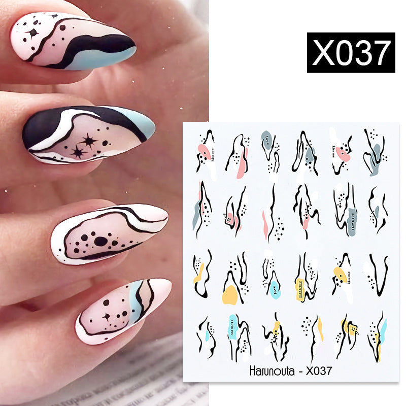Nail Art Butterfly Sticker Flower Leaf Decal    Home Decor Supply | Online Retail | ShoreShopper.com