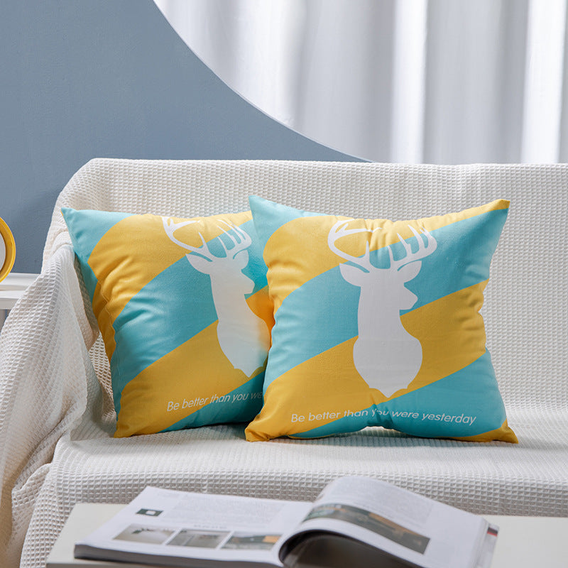Pillow Cover Pillow Cushion Pillow Home For lunch Break Contains Core    Home Decor Supply | Online Retail | ShoreShopper.com