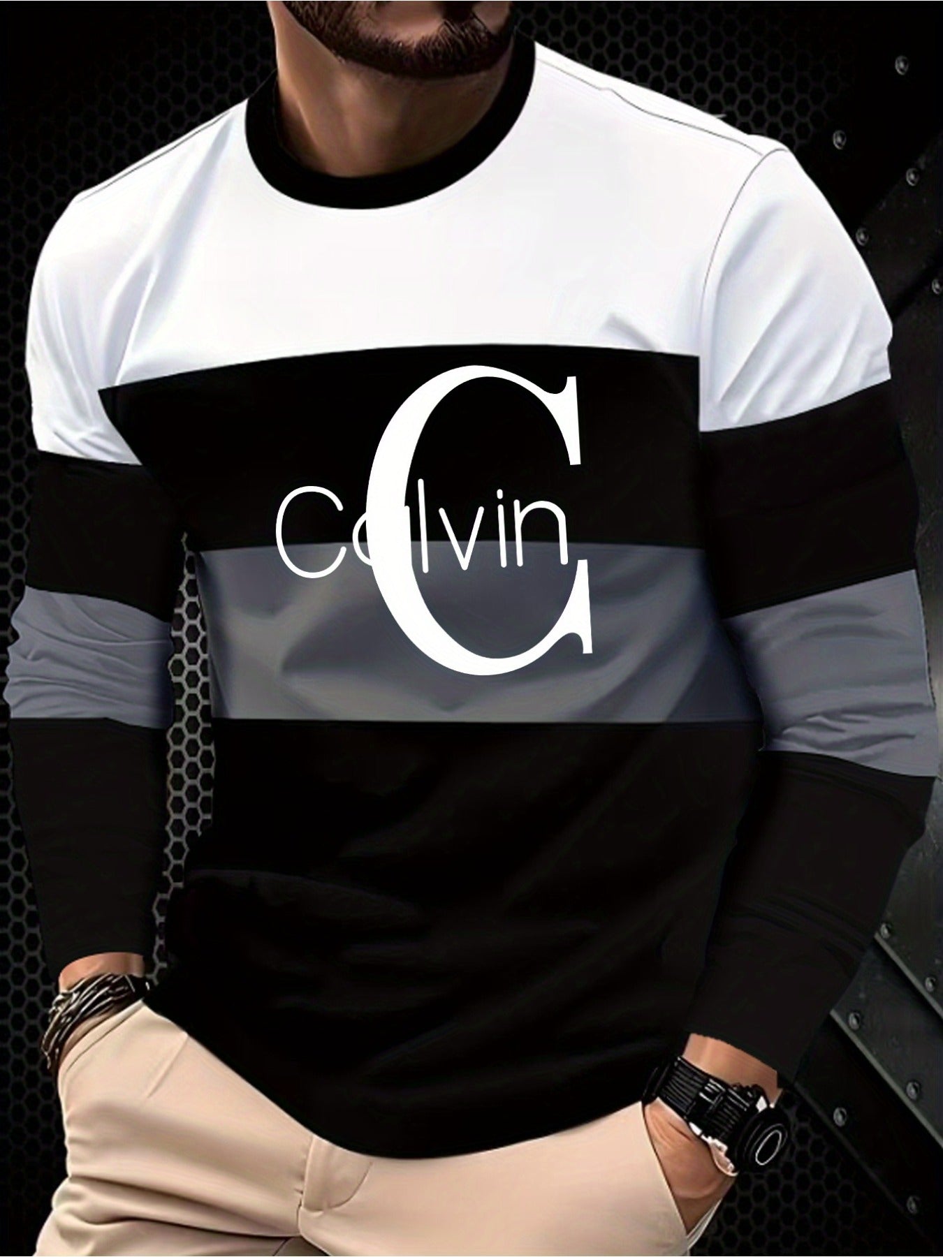 3D Digital Printed Men's Crew Neck Long Sleeve T-Shirt Halloween, Christmas Gifts    Home Decor Supply | Online Retail | ShoreShopper.com