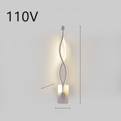 led wall lamp nordic minimalist bedroom bedside lamp    Home Decor Supply | Online Retail | ShoreShopper.com