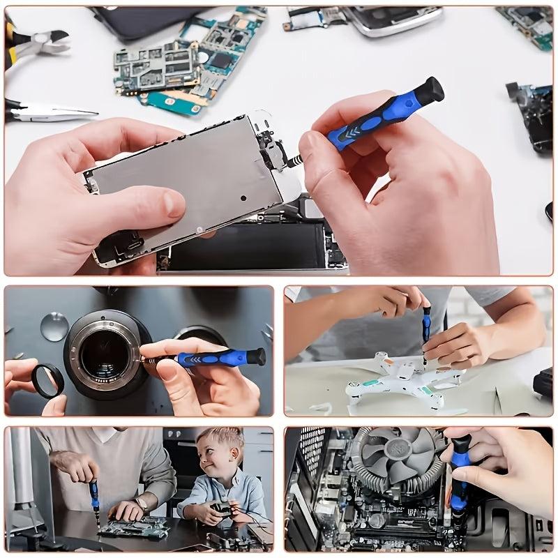 10/100/126/132pcs Magnetic Precision Screwdriver Set with Insulated Tips & Plastic Case - Professional Electronics Repair Kit Suitable for Electronics, Smartphones, Devices, Auto Repair, DIY - Ideal for Daily Use & Holiday Gi    Home Decor Supply | Online Retail | ShoreShopper.com