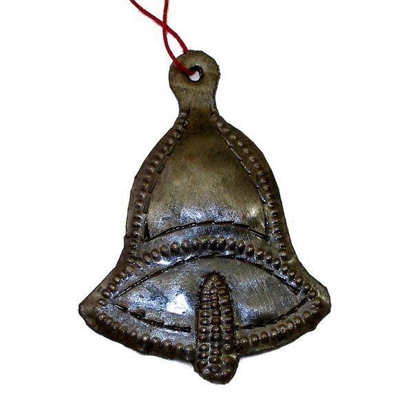 Bell Design Steel Drum Ornament - Croix des Bouquets (H)    Home Decor Supply | Online Retail | ShoreShopper.com