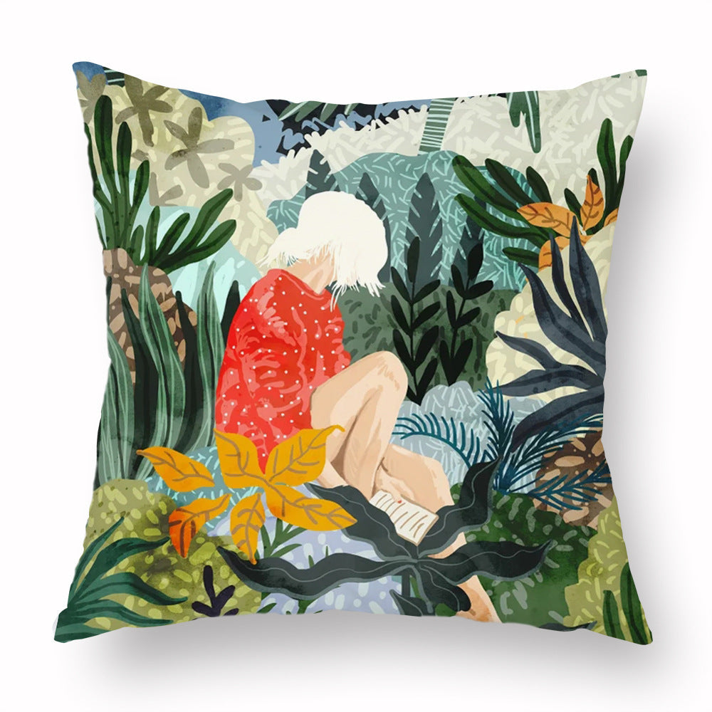 Home Fashion Simple Personality Printed Pillowcase    Home Decor Supply | Online Retail | ShoreShopper.com