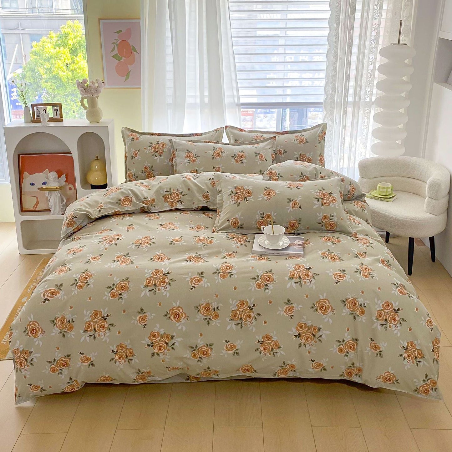 Aloe Cotton Printed Quilt Cover Bedding    Home Decor Supply | Online Retail | ShoreShopper.com