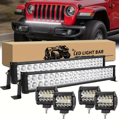 Pro-Series LED Off-Road Light Bar & Work Light Pods | 4" - 21" Weatherproof Lighting Kits    Home Decor Supply | Online Retail | ShoreShopper.com