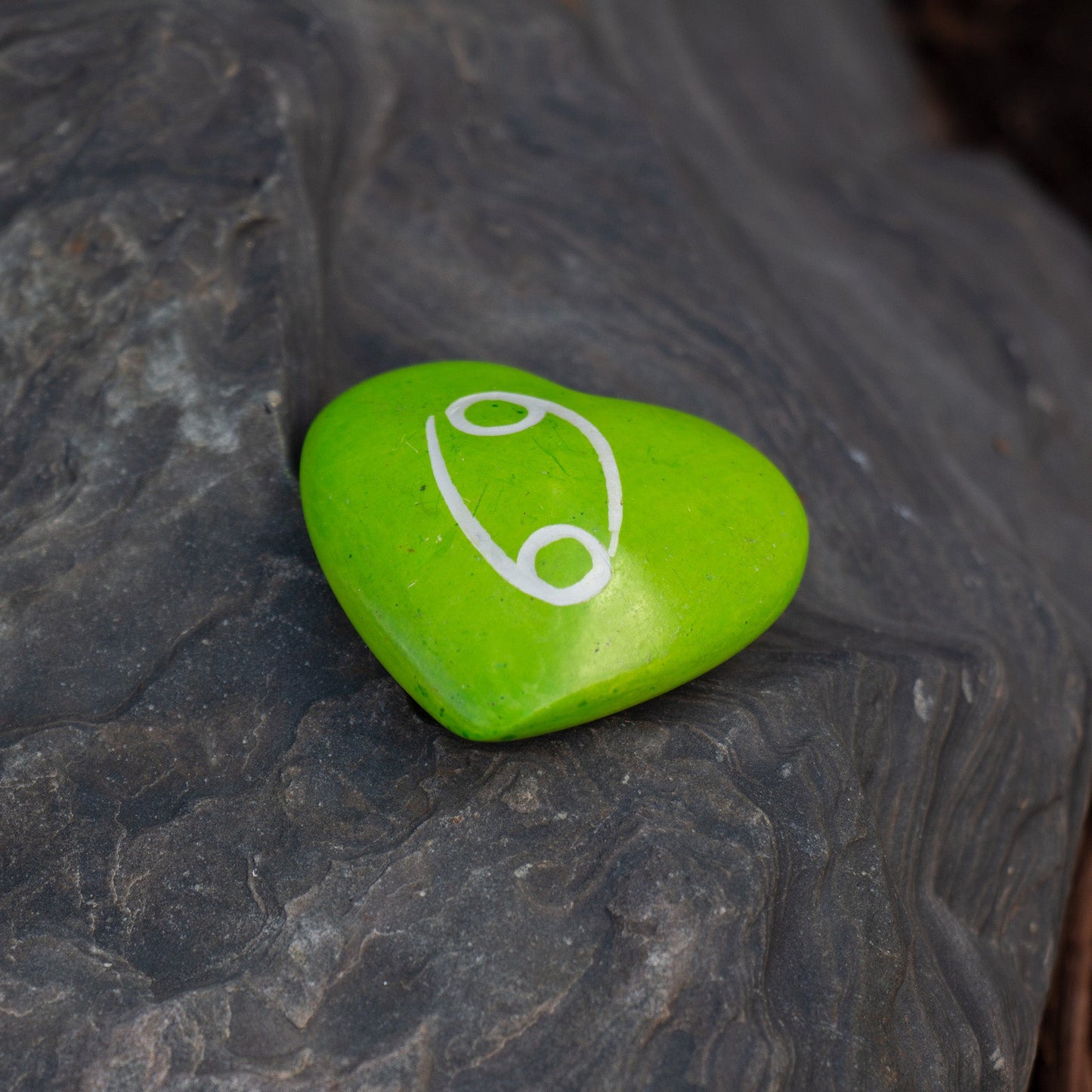 Zodiac Soapstone Hearts, Pack of 5: CANCER    Home Decor Supply | Online Retail | ShoreShopper.com