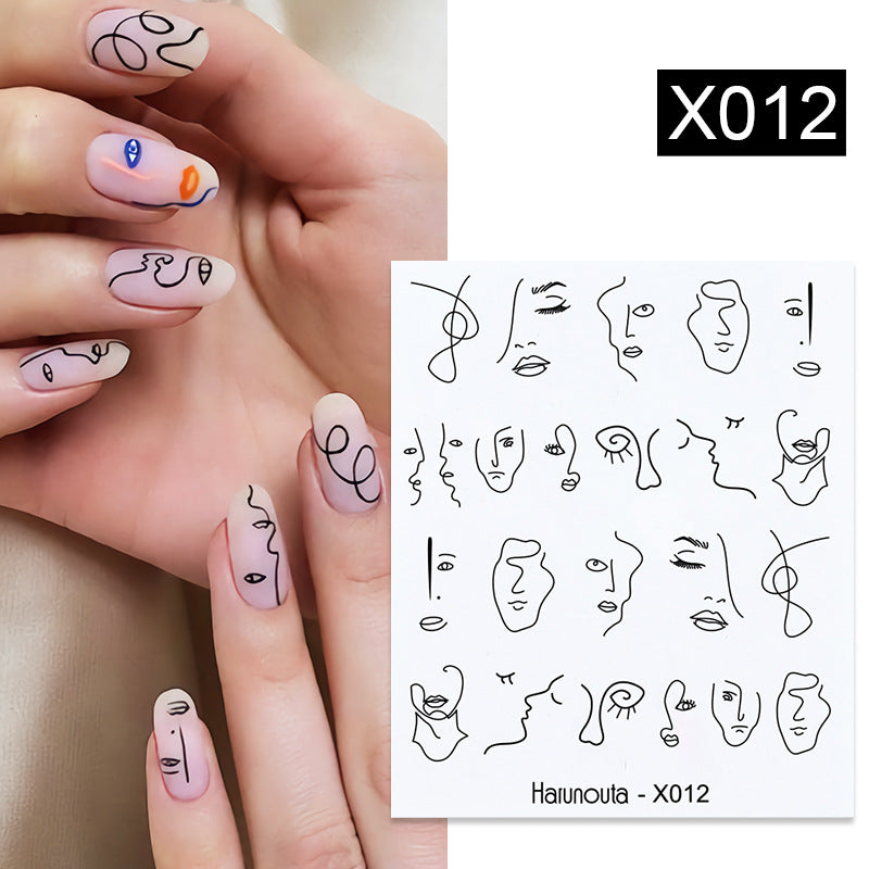 Nail Art Butterfly Sticker Flower Leaf Decal    Home Decor Supply | Online Retail | ShoreShopper.com