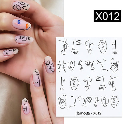 Nail Art Butterfly Sticker Flower Leaf Decal    Home Decor Supply | Online Retail | ShoreShopper.com