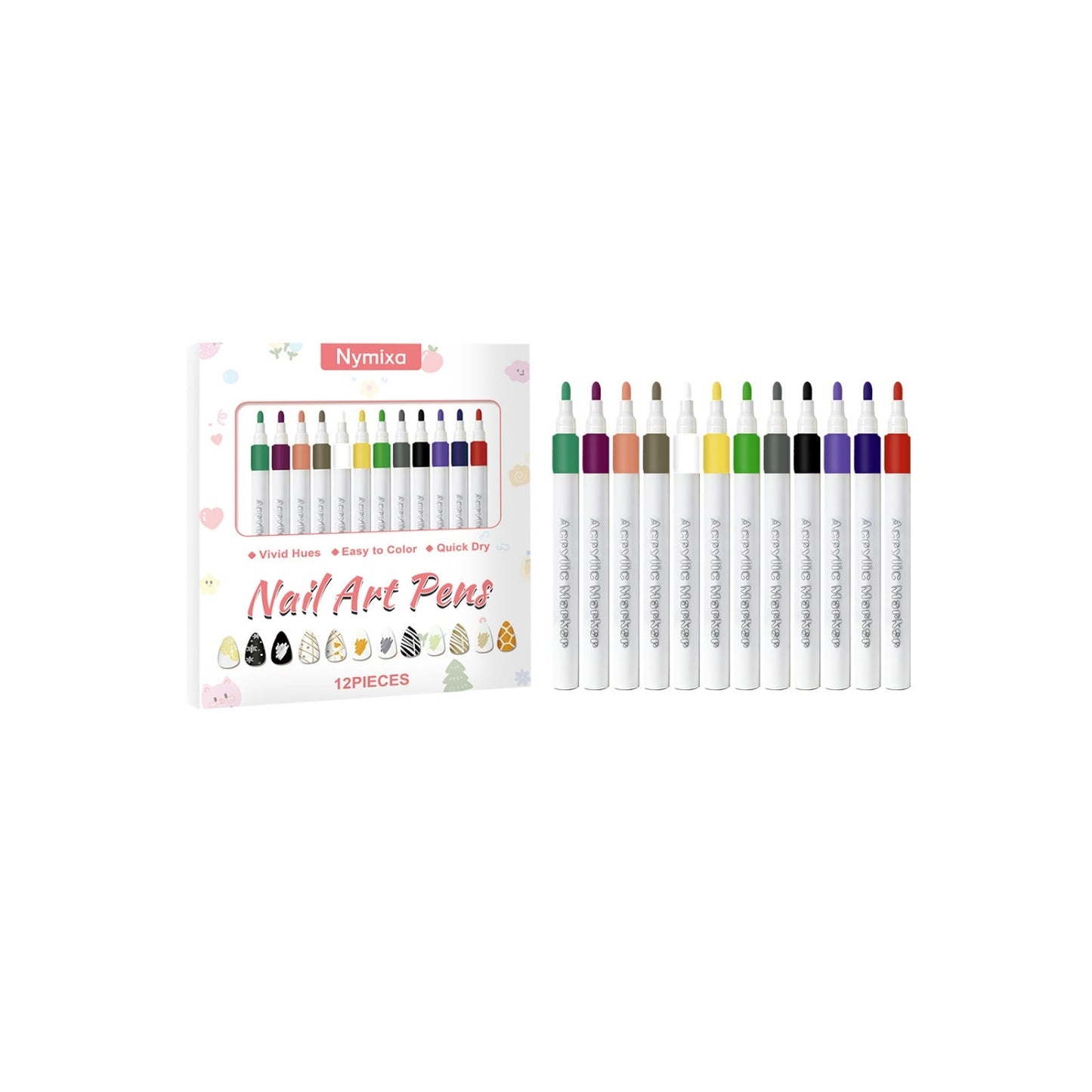 Nymixa Nail Art Pens    Home Decor Supply | Online Retail | ShoreShopper.com