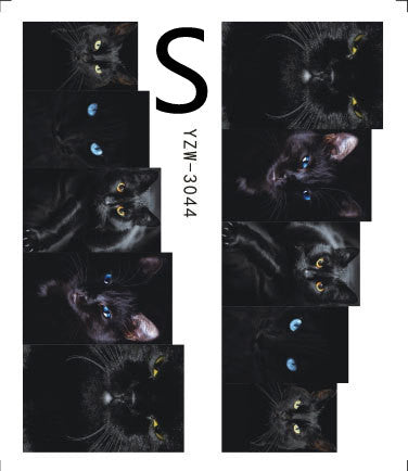 Black Butterfly Nail Art Stickers Accessories    Home Decor Supply | Online Retail | ShoreShopper.com