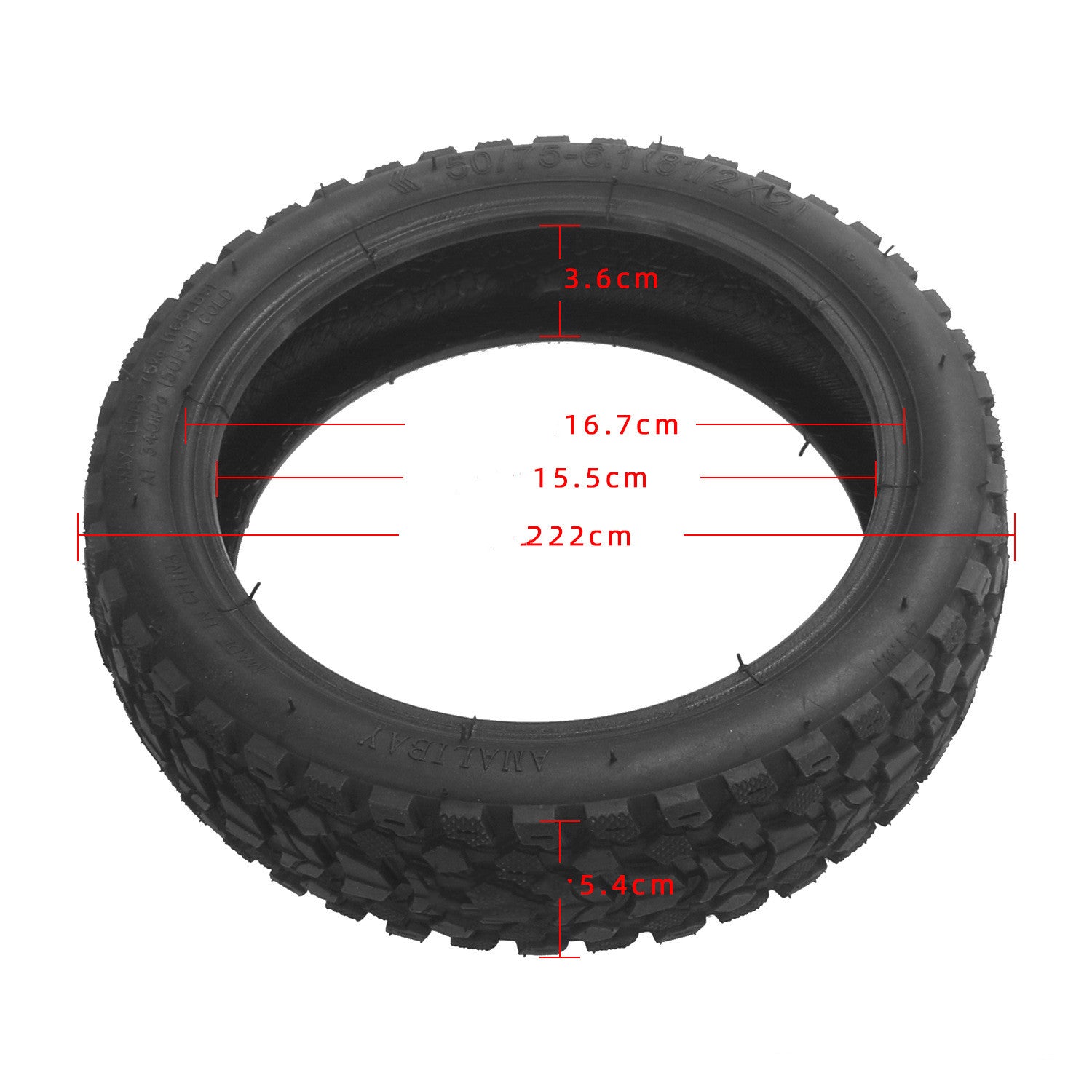 Electric Scooter Inner Tube Modified Off-road Non-slip Thickened Tire    Home Decor Supply | Online Retail | ShoreShopper.com
