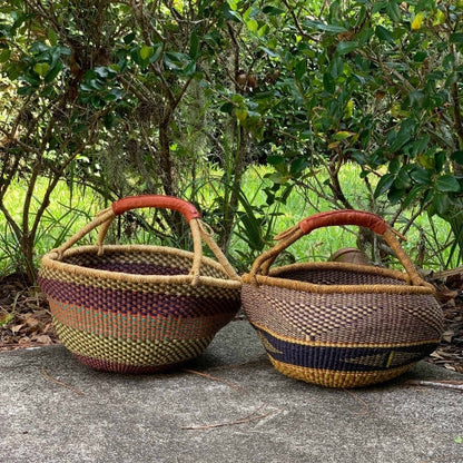 Bolga Market Basket, Large - Mixed Colors    Home Decor Supply | Online Retail | ShoreShopper.com
