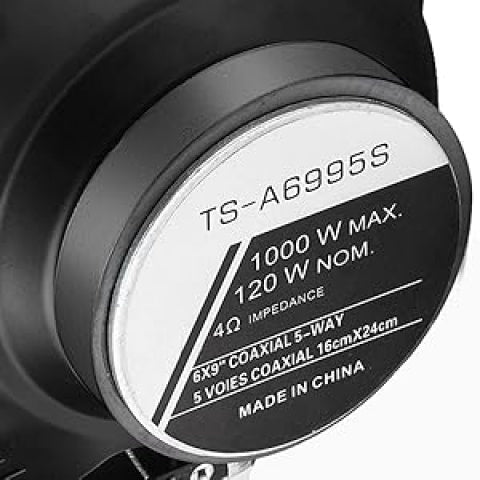 6 X 9 Coaxial Audio Speakers (Pair) 5-way 1000W Peak 4 Ohm Coaxial Tweeters Door Speakers    Home Decor Supply | Online Retail | ShoreShopper.com