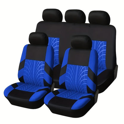 Tire Track Seat Covers Breathable Universal Set of 5    Home Decor Supply | Online Retail | ShoreShopper.com