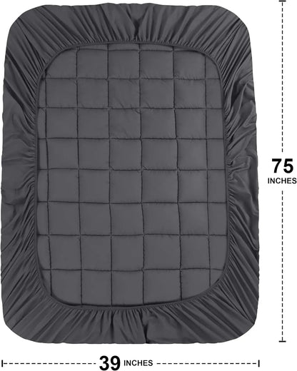 Ultra Soft Queen Size Mattress Topper - Viscose Made from Bamboo Pillow Top Mattress Pad for Back Pain Relief - Naturally Coolin    Home Decor Supply | Online Retail | ShoreShopper.com