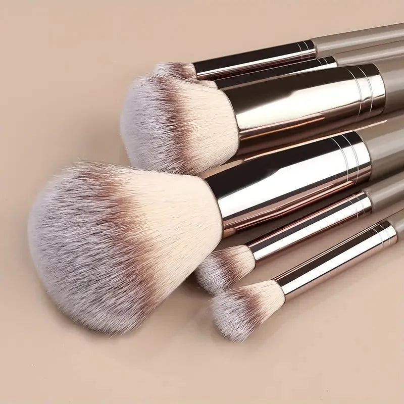 3-20Pcs Premium Makeup Brushes Set Soft Fluffy Beauty Cosmetic Foundation Makeup Brush Eyeshadow Blush Kabuki Make Up Tools - ShoreCo.Shop