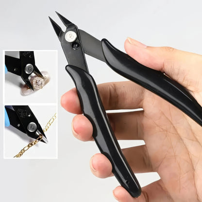 1/2 Piece Carbon Steel Wire Cutter, Black, Non Foldable, Suitable for Craft Wire Cutters, A Must-have Item for Families    Home Decor Supply | Online Retail | ShoreShopper.com
