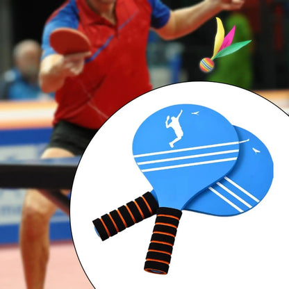 Beach Tennis Paddle, Wooden Beach Tennis Racket, Fitness Yard Beach Game Professional Badminton Racket Physical Exercise    Your Coastal Marketplace | Shoreshopper.com