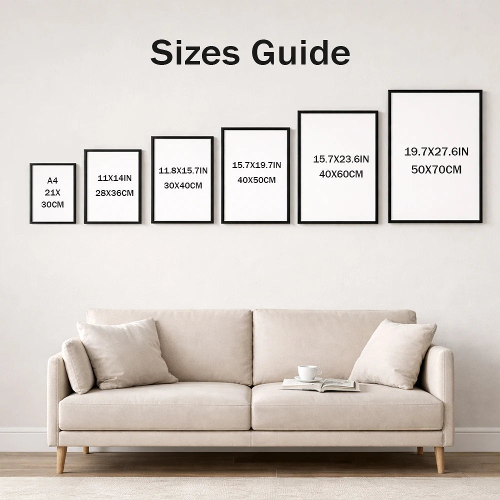 3pcs 30x40 50x70cm Picture Frames Aluminum Modern Photo Frame Black With Mat For Wall Art Mounting Canvas Print Home Decor    Home Decor Supply | Online Retail | ShoreShopper.com