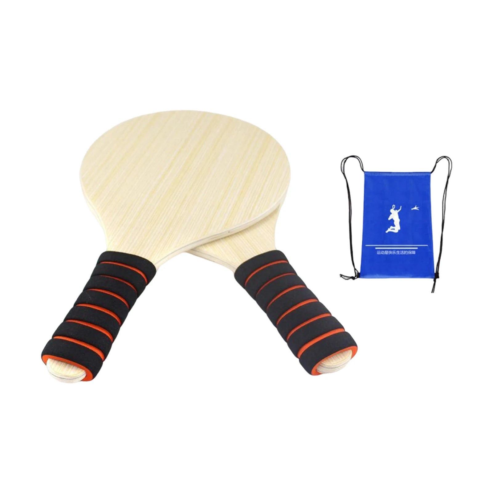 Beach Tennis Paddle, Wooden Beach Tennis Racket, Fitness Yard Beach Game Professional Badminton Racket Physical Exercise    Your Coastal Marketplace | Shoreshopper.com
