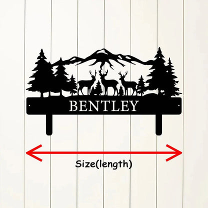 Custom Personalized Hunting Scene Display,Rustic Archery Wall Decor,Personalized Hunting Bow Rack, Archery Wall Decor    Home Decor Supply | Online Retail | ShoreShopper.com