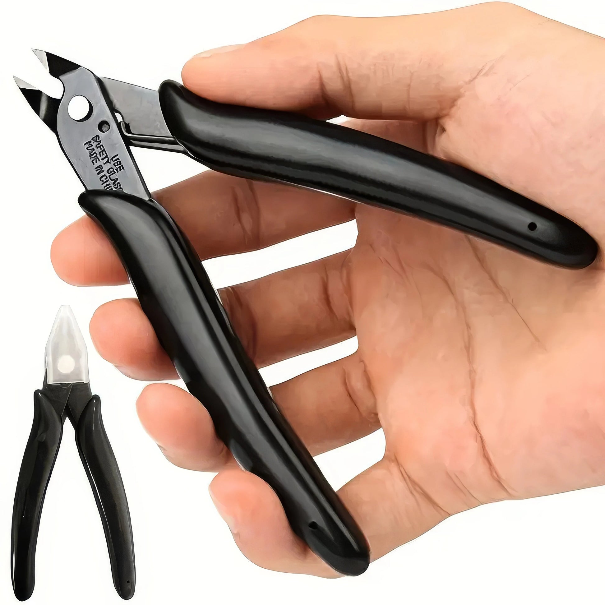 1/2 Piece Carbon Steel Wire Cutter, Black, Non Foldable, Suitable for Craft Wire Cutters, A Must-have Item for Families    Home Decor Supply | Online Retail | ShoreShopper.com