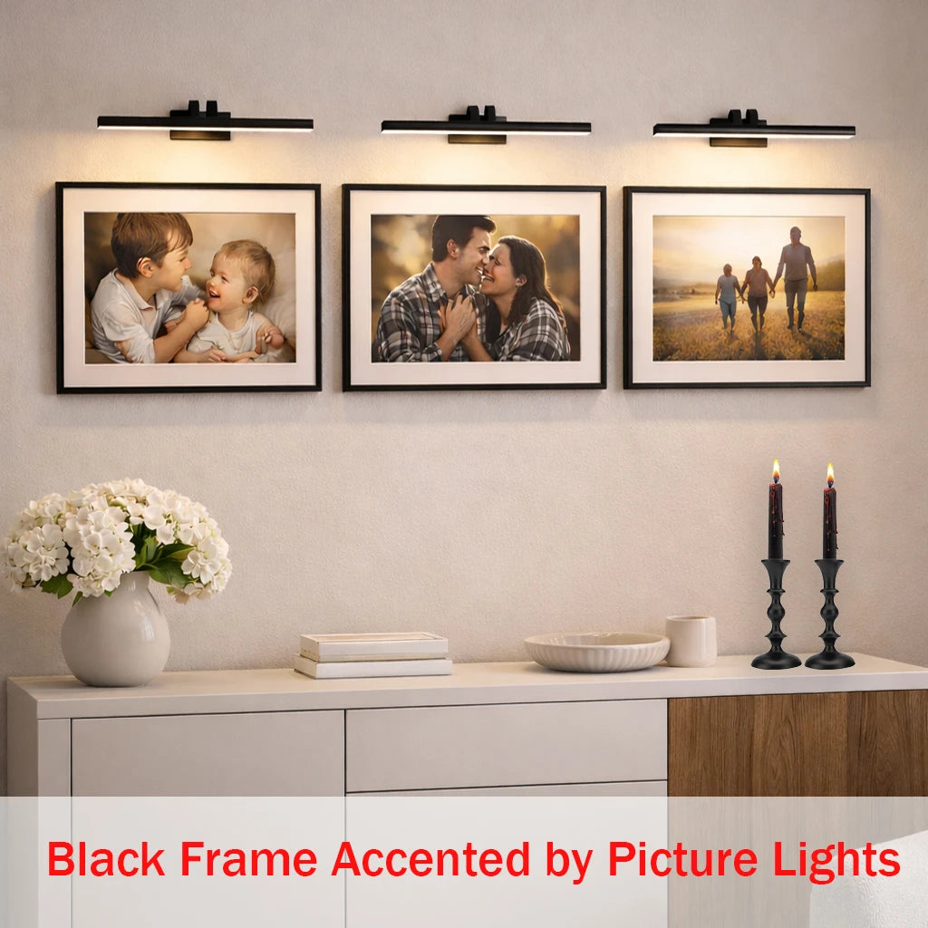 3pcs 30x40 50x70cm Picture Frames Aluminum Modern Photo Frame Black With Mat For Wall Art Mounting Canvas Print Home Decor    Home Decor Supply | Online Retail | ShoreShopper.com