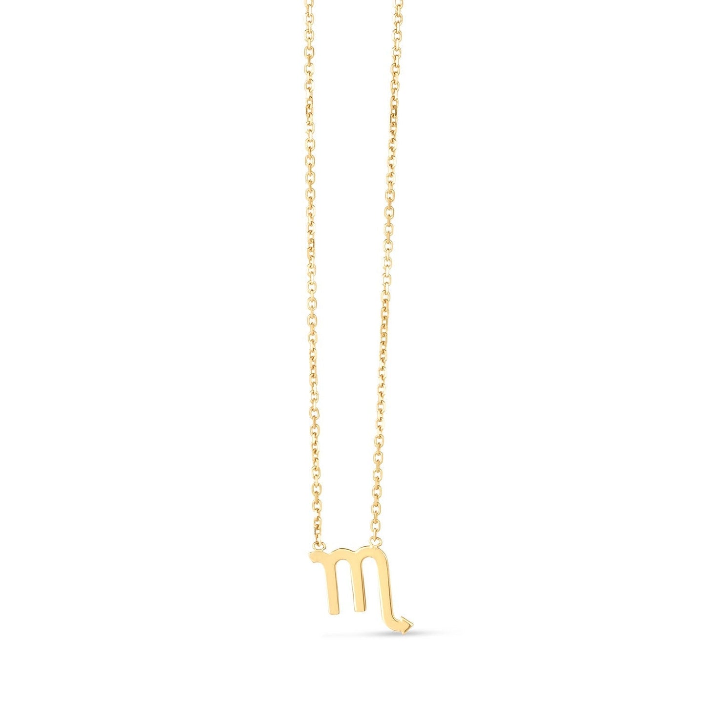 14K Yellow Gold Scorpio Necklace    Home Decor Supply | Online Retail | ShoreShopper.com