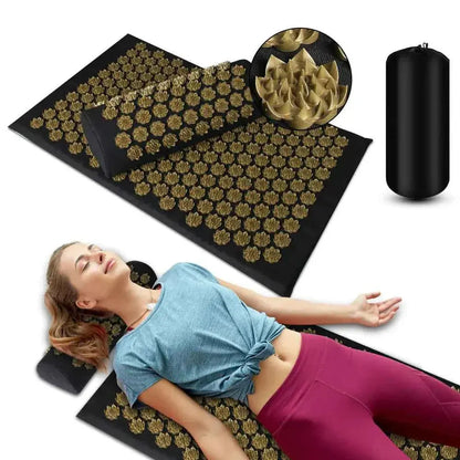 Acupressure Massage Mat Set w/ Pillow - ShoreCo.Shop