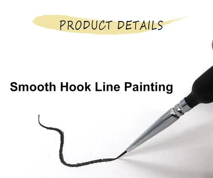 SeamiArt 6Pcs Fine Hook Line Pen Different Size 000 00 0 1 2 3 Paint Brush Artist Gouche Watercolor Acrylic Painting Supplies    Home Decor Supply | Online Retail | ShoreShopper.com
