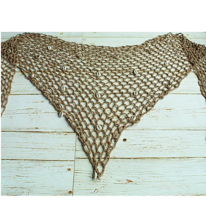 Women Beach Weave Hand Crochet Wrap Shawls Sexy Bikini Cover Up Sunscreen Nets Skirt Mesh Tunic Pareo Beachwear hot    Your Coastal Marketplace | Shoreshopper.com