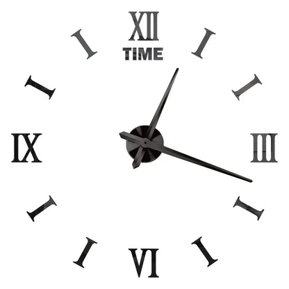 2D/3D Large Roman Numeral Acrylic Mirror Wall Clock Sticker Fashion DIY Quartz Clocks Watch Home Decoration Living Room Stickers    Home Decor Supply | Online Retail | ShoreShopper.com