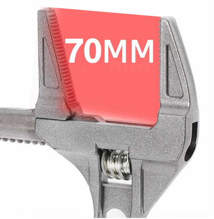 Adjustable Wrench Universal Monkey Spanner Multi-function plumbing Hand Tools Nut Sink Wrench Bathroom Pipe Large Open Spanner    Home Decor Supply | Online Retail | ShoreShopper.com