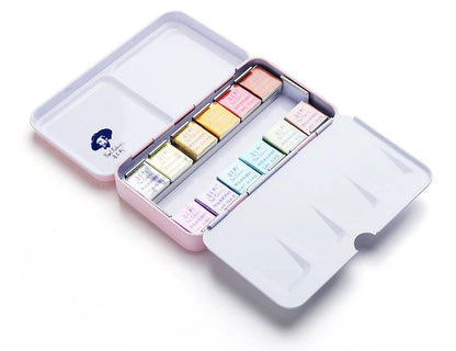 Original Paul Rubens 12/24/48 Pearlescent Watercolor Paint Set Portable Pink Box with Palette Flash Watercolor Paint    Home Decor Supply | Online Retail | ShoreShopper.com