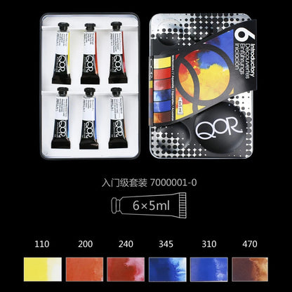 US QOR Artistic Watercolor Paints Set Tin box Pigment Solid Paint Set Palette High Concentration for Artist Painting Drawing    Home Decor Supply | Online Retail | ShoreShopper.com