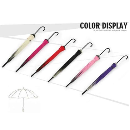 Windproof Folding Umbrella, UV Protective, Travel Umbrella, Wedding Party Fashion, Vintage Pagoda Umbrella
