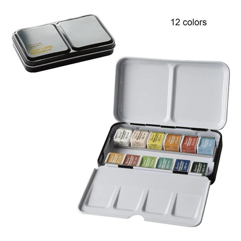 Superior Professional Solid Watercolor Paints Set With Water Brush Pen Water Color Paint Acuarelas Art Supplies For Artist    Home Decor Supply | Online Retail | ShoreShopper.com