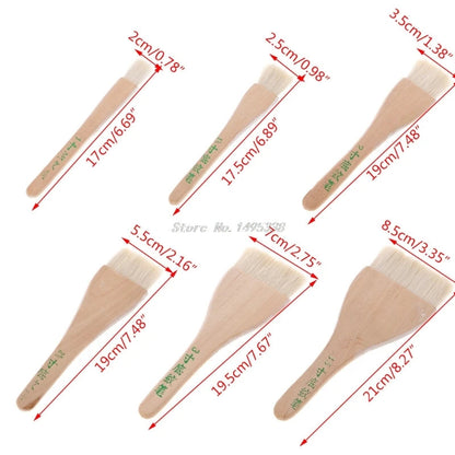 Six Sizes Goat Hair Handle Art Supplies Watercolor Acrylic Wood Oil Paint Brush for painting art Supplies Whosale & Dropship    Home Decor Supply | Online Retail | ShoreShopper.com