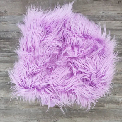 Curly faux fur blanket for baby photography props,basket cushion filler,baby photography shoot blanket photo props(50*80 cm)    Your Coastal Marketplace | Shoreshopper.com