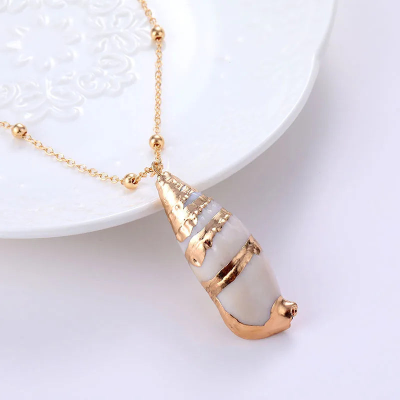 Hot Selling Various Styles of Women Natural Shell Necklace Summer Beach Jewelry Shopify Dropshipping Boho Necklaces    Home Decor Supply | Online Retail | ShoreShopper.com