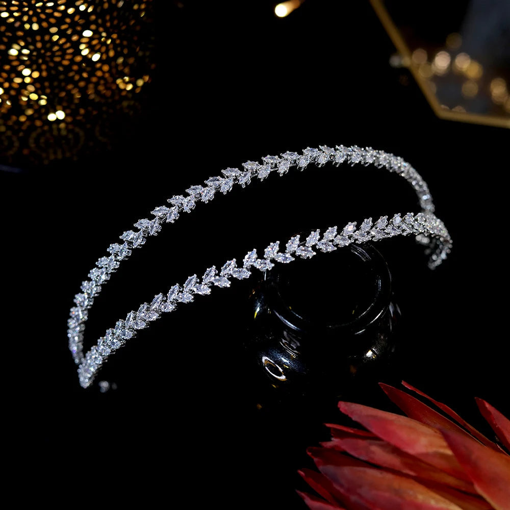 ASNORA New CZ Soft Headwear Headband Wedding Bridal Headwear Dress Headwear Tiaras Party Prom Headband Hair Accessories A01034    Your Coastal Marketplace | Shoreshopper.com