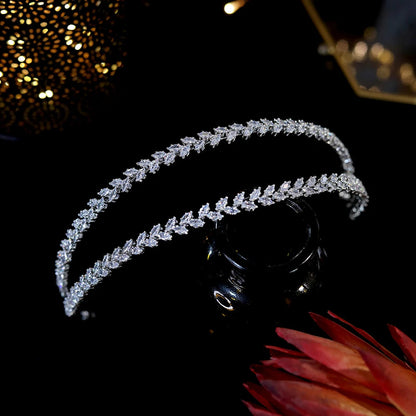 ASNORA New CZ Soft Headwear Headband Wedding Bridal Headwear Dress Headwear Tiaras Party Prom Headband Hair Accessories A01034    Your Coastal Marketplace | Shoreshopper.com