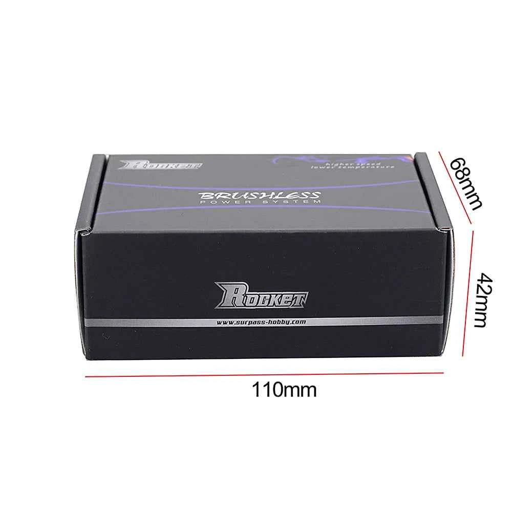 RC Motor Rocket 3650 Brushless Motor 5600KV 4700KV 4350KV 3250KV w/Temp Sensor for 1/8 1/10 RC Car