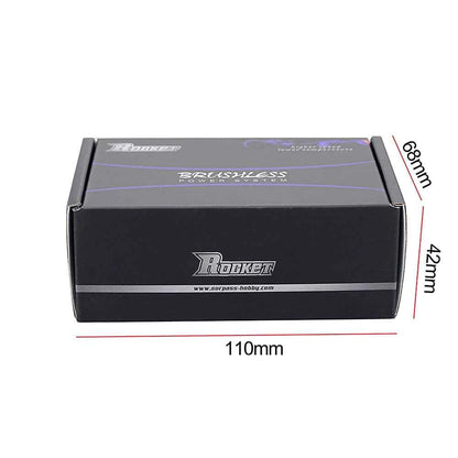 RC Motor Rocket 3650 Brushless Motor 5600KV 4700KV 4350KV 3250KV w/Temp Sensor for 1/8 1/10 RC Car