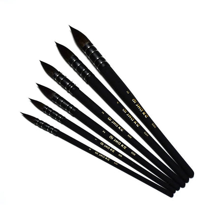 1pc Mop Watercolor Paint Brush Artist Nylon Round Painting Brushes for Acrylic Water Color Gouache Oil Painting Art Supplies    Home Decor Supply | Online Retail | ShoreShopper.com