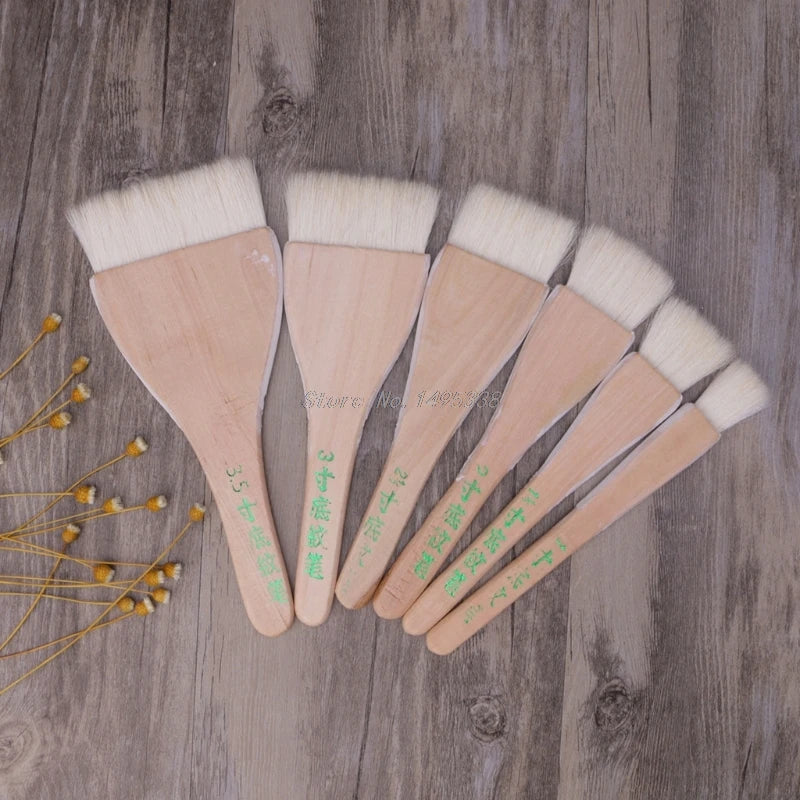 Six Sizes Goat Hair Handle Art Supplies Watercolor Acrylic Wood Oil Paint Brush for painting art Supplies Whosale & Dropship    Home Decor Supply | Online Retail | ShoreShopper.com