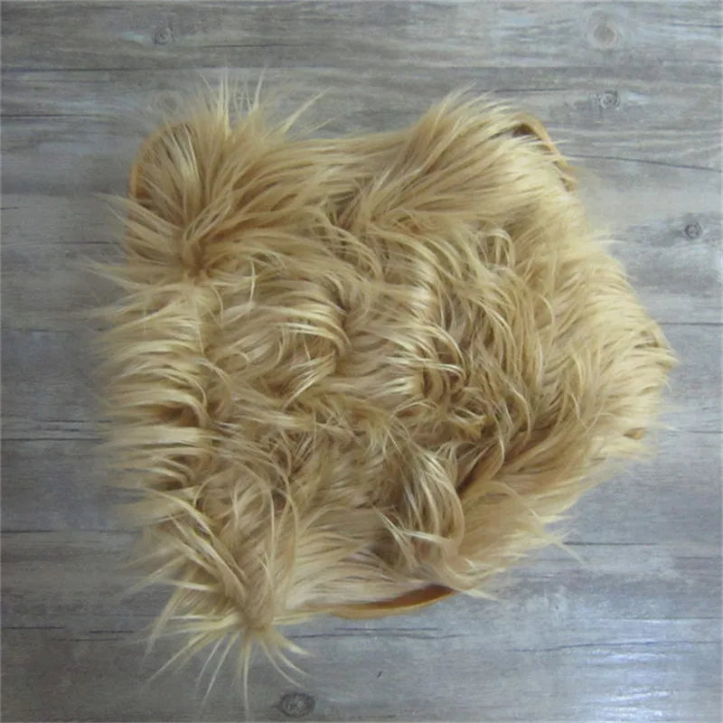 Curly faux fur blanket for baby photography props,basket cushion filler,baby photography shoot blanket photo props(50*80 cm)    Your Coastal Marketplace | Shoreshopper.com