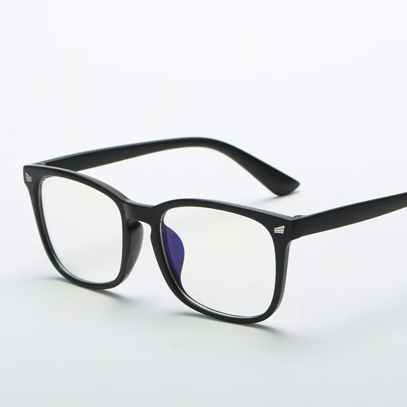 Fashion unisex Square glasses plain glasses full frame glasses for men and women radiation protection Optical glasses - ShoreCo.Shop