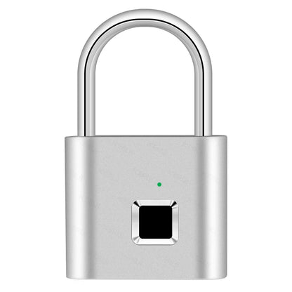 KERUI Smart Fingerprint Padlock Waterproof Fingerprint Keyless Door Lock Type C Rechargeable Security Padlock for House - ShoreCo.Shop